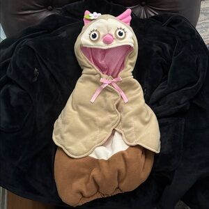 Adorable Owl Hooded Baby Costume